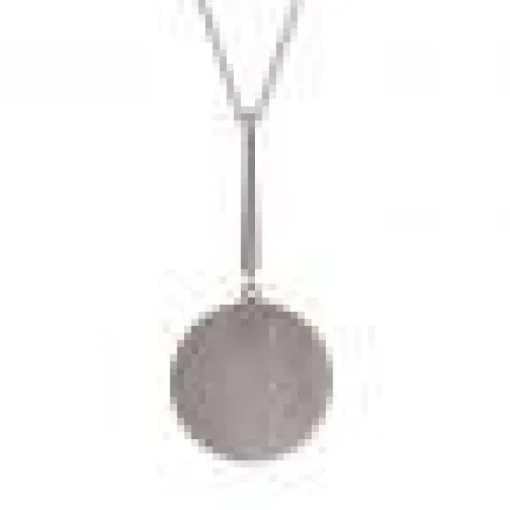 Long Coin Necklace Sterling Sølv Halskæde fra Pernille Corydon