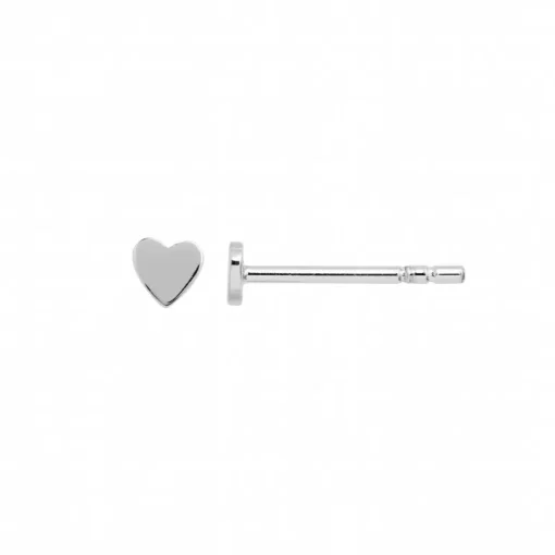 Love Heart Sterling Sølv Ørestik fra Stine A 1016-00-S