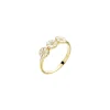 Lund Copenhagen Daisy Ring i Forgyldt Sølv 907050-3-M