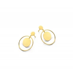 Lure Hanger 14 Karat Guld Øreringe fra Spirit Icons