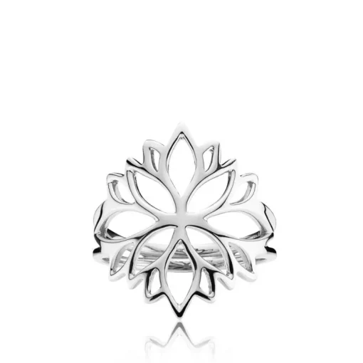 Mie Moltke Lotusblomst Sterling Sølv Ring A4172SWS