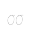 Mini Escape Hoops Sterling Sølv Øreringe fra Pernille Corydon