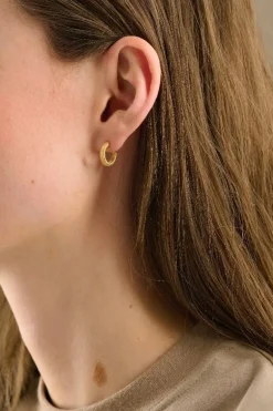 Mini Sea Breeze Sterling Sølv Øreringe fra Pernille Corydon