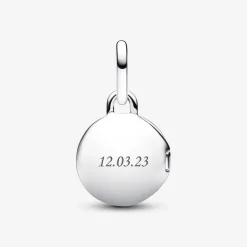 Moments Key Hole Locket Sterling Sølv Charm fra Pandora
