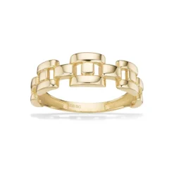 Mursten 8 Karat Guld Ring fra Scrouples 714793