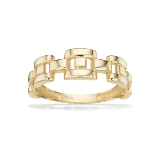 Mursten 8 Karat Guld Ring fra Scrouples 714793