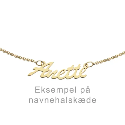 Navne 8 Karat Guld Vedhæng fra Scrouples NAVN-GULD