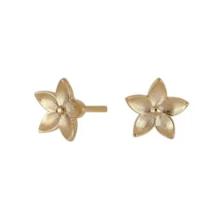 Nordahl Andersen Shape Lotus Forgyldt Sølv Ørestikker