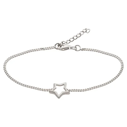 Nordahl Andersen Stjerne Sterling Sølv Armbånd 844315