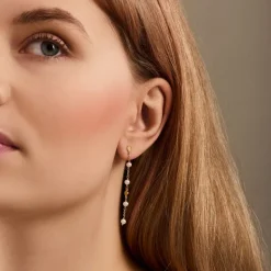 Ocean Pearl Sterling Sølv Øreringe fra Pernille Corydon med Ferskvandsperler