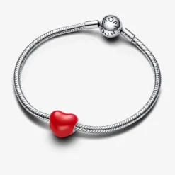 Pandora Moments Heart Sterling Sølv Charm 793087C01