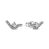 Pandora Wave Sterling Sølv Ørestikker 292544C01