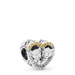 Pandora Zimba & Nala Charm i Sterling Sølv