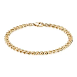 Panser Facet 14 Karat Guld Armbånd fra BNH P14145-H 1,45 mm