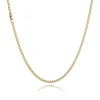 Panser Facet 14 Karat Guld Halskæde fra BNH P14085H 0,85 mm