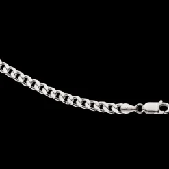 Panzer Rhodineret Sølv Armbånd fra Scrouples 610922