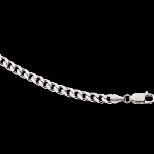Panzer Rhodineret Sølv Armbånd fra Scrouples 610922