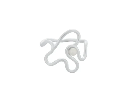 Pernille Corydon Bay Pearl Sterling Sølv Ring med Perle