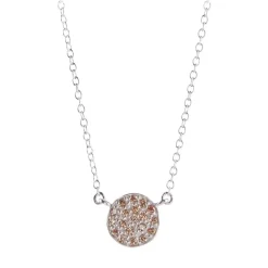 Pernille Corydon Coin Stone Sterling Sølv Halskæde