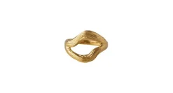Pernille Corydon Flowing Dreams Ring i Forgyldt Sølv
