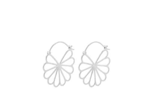 Pernille Corydon Large Bellis Earrings Øreringe i Sterling Sølv