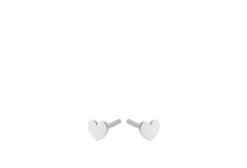 Pernille Corydon Mini Heart Earsticks Sterling Sølv Øreringe
