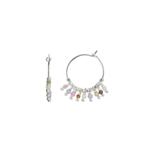 Petit Rainbow Sterling Sølv Ørering fra Stine A