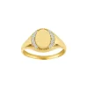 Plade 8 Karat Guld Ring fra Nordahl Andersen 158000CZ3
