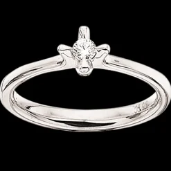 Primo Amore 9 Karat Hvidguld Ring fra Scrouples med Brillant 0,10 Carat