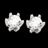 Prinsesse Ørestikker 0,26 ct. i 14 Karat Hvidguld fra Scrouples