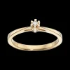 Prinsesse Ring 0,03 ct. i 14 Karat Guld fra Scrouples
