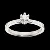 Prinsesse Ring 0,10 ct. i 14 Karat Hvidguld fra Scrouples