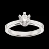 Prinsesse Ring 0,30 ct. i 14 Karat Hvidguld fra Scrouples