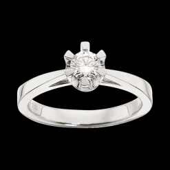 Prinsesse Ring 0,30 ct. i 14 Karat Hvidguld fra Scrouples