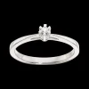 Prinsesse Ring 0,03 ct. i 14 Karat Hvidguld fra Scrouples