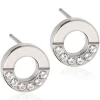 Puck Hollow Split Titanium Øreringe fra Blomdahl