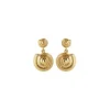 Reef Earrings Forgyldt Sølv Øreringe fra Pernille Corydon