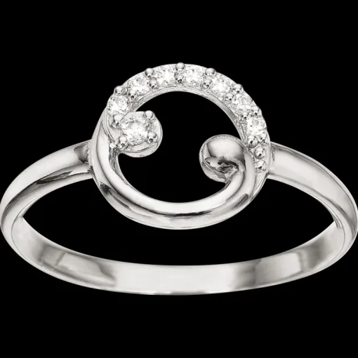 Rhodineret Sølv Ring fra Scrouples 722862