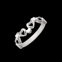 Rhodineret Sølv Ring fra Støvring Design 12249997