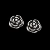 Rose Sterling Sølv Øreringe fra Scrouples 149702