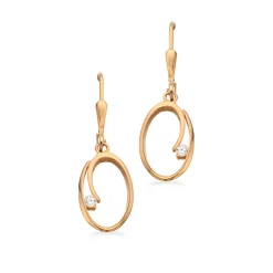 Scrouples 8 Karat Guld Øreringe 121713