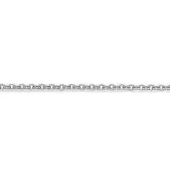 Scrouples Anker Halskæde i Rhodineret Sølv 41042,45RH 0,40 mm
