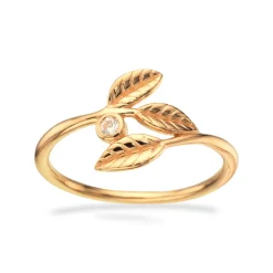 Scrouples Blade 8 Karat Guld Ring 713013