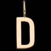 Scrouples Bogstav D 8 Karat Guld Vedhæng 3233-D