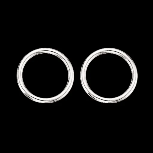 Scrouples Cirkel Ørestikker i Sterling Sølv 154042