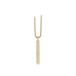 Scrouples Dazzling 14 Karat Guld Vedhæng med Diamanter 0,29 Carat H-W/SI