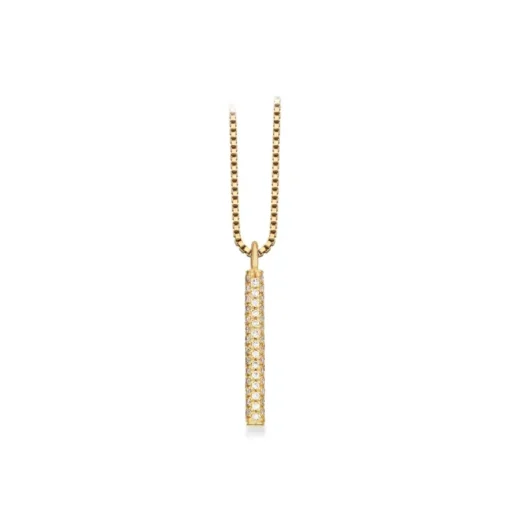 Scrouples Dazzling 14 Karat Guld Vedhæng med Diamanter 0,29 Carat H-W/SI