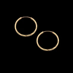 Scrouples Facet 8 Karat Guld Øreringe 121153