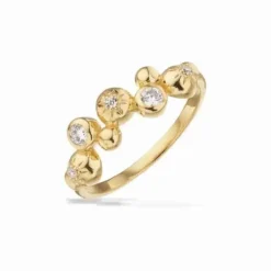 Scrouples Ring i Forgyldt Sølv 729152