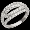 Scrouples Ring i Rhodineret Sølv 722882